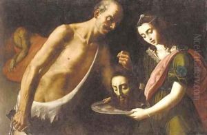 Salome with the head of Saint John the Baptist by Massimo Stanzione