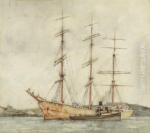 Unloading The Windjammer by Henry Scott Tuke