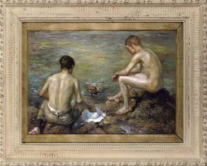 Three Companions by Henry Scott Tuke