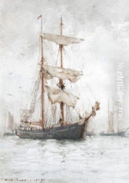 Boats On A Grey Day - view 1