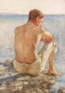 Charlie Mitchell by Henry Scott Tuke