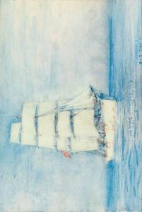 A Barque by Henry Scott Tuke