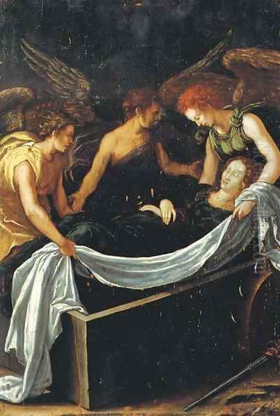 The Entombment of Saint Catherine - view 1