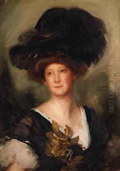 Portrait of Frances Evelyn - view 1