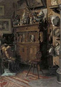 An artist's studio by Emiel Seeldrayers
