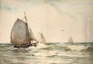 Off to the fishing grounds by George F. Schultz