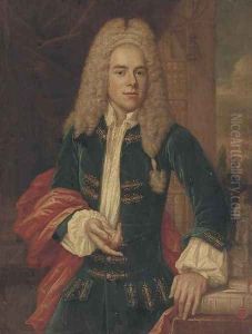 Portrait of a gentleman by Harmen Serin