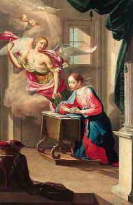 The Annunciation by Jean Andre Sirani