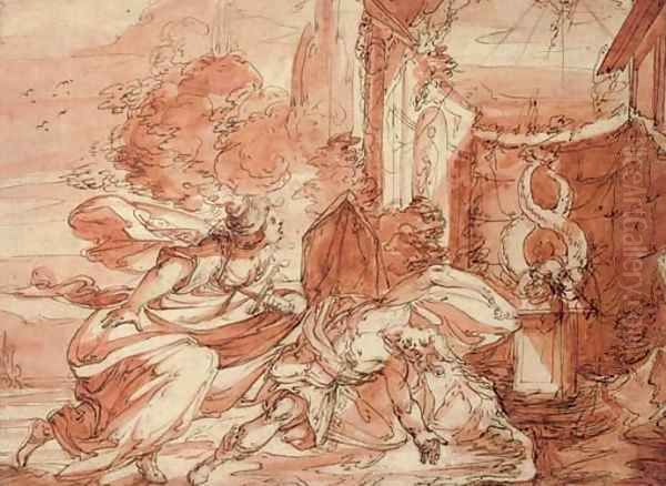 Tarquin and Lucretia - view 1