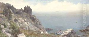 Sketch on the Cornish coast
