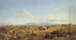Haymaking in the Roman Campagna