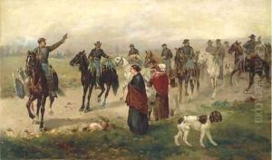 The Arrival of the Cavalry by Gean Smith