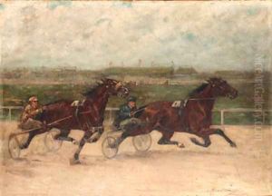 The Trotting Match by Gean Smith