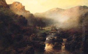 A Highland Landscape at Dawn