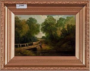 ' Boy Fishing By A Bridge ' thumbnail
