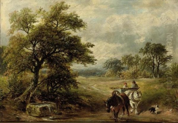 Crossing The Brook - view 1