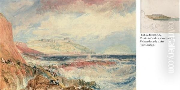 Pendennis Castle And The Entrance To Falmouth Harbour, Cornwall;scene After A Wreck - view 1