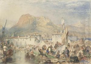 View Of Corinth, Greece by Joseph Mallord William Turner