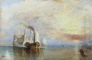The Fighting 
Temeraire 
 Being Tugged To Her Last Berth To Be Broken Up by Joseph Mallord William Turner