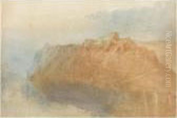 The Fortress Of Ehrenbreitstein
From Across The Rhine, Recto; A Sketch Of A Mill At Winnigen On The
Mosel, Verso - view 1