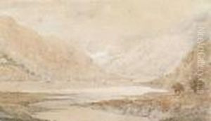A View Of Bassenthwaite Lake In The Shire County Cumbria by Joseph Mallord William Turner