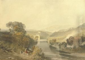 Addingham Mill On The River Wharfe, Yorkshire