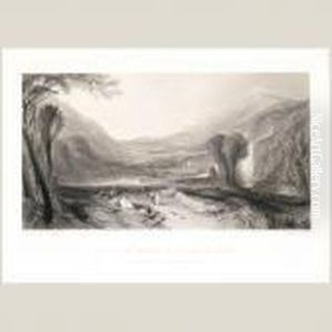 Apolo Y Daphne En El Valle by Joseph Mallord William Turner