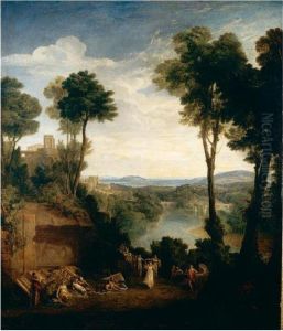 Mercury And Herse by Joseph Mallord William Turner