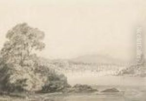 An Estuary, Possibly Darmouth by Joseph Mallord William Turner