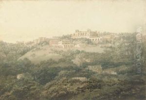 An Italian Landscape, Possibly Frascati by Joseph Mallord William Turner
