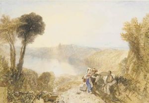 Lake Albano by Joseph Mallord William Turner