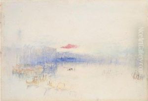 Sunrise, Venice From The Punta Della Dogana by Joseph Mallord William Turner