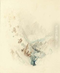 Over The Drance by Joseph Mallord William Turner