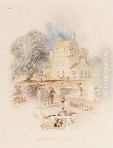 Bemerside Tower by Joseph Mallord William Turner