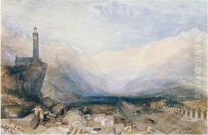 The Splugen Pass by Joseph Mallord William Turner