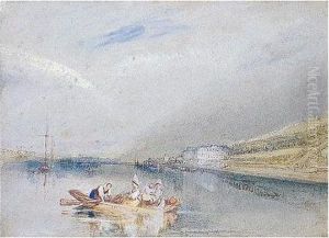 Chateau De La Mailleraye On The Seine by Joseph Mallord William Turner