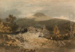 A Mill In North Wales by Joseph Mallord William Turner