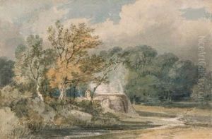 A Lime Kiln At Penshurst, Kent