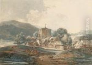 A Village Church by Joseph Mallord William Turner