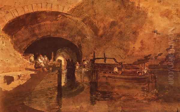 A Canal Tunnel Near Leeds - view 1