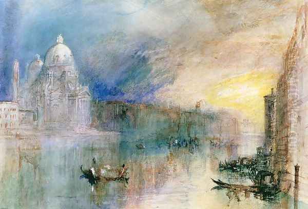 Venice Grand Canal with Santa Maria della Salute - view 1