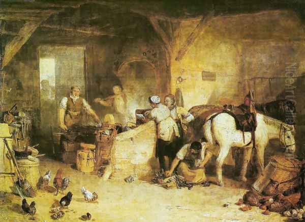 A field blacksmith - view 1