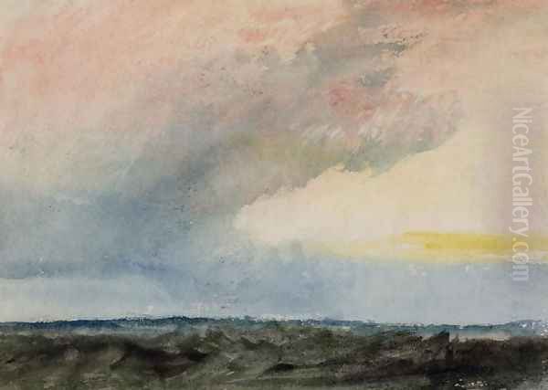 A Rainstorm at Sea - view 1