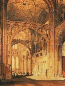 Interior Of Salisbury Cathedral