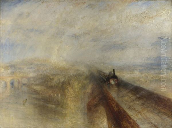 Rain Steam and Speed the Great Western Railway by Joseph Mallord William Turner