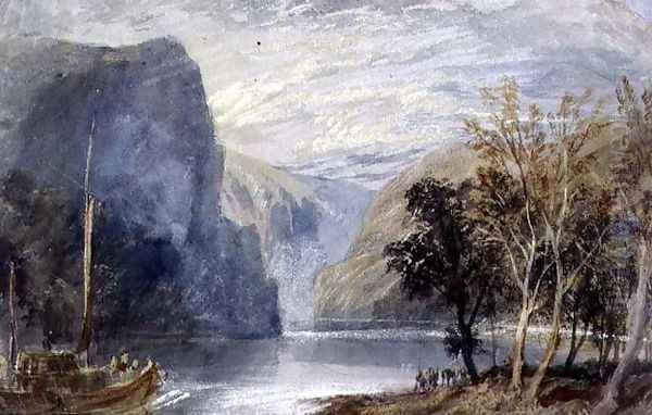 The Lorelei Rock, c.1817 - view 1