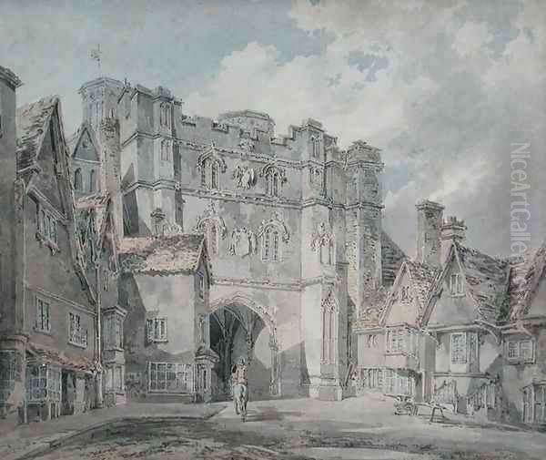 Christ Church Gate, Canterbury, 1793-94 - view 1
