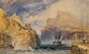 Boscastle Cornwall by Joseph Mallord William Turner