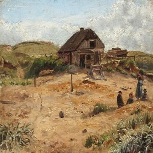 Landskab Fra Skagen by Laurits Regner Tuxen