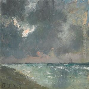 Fra Skagens Nordstrand by Laurits Regner Tuxen